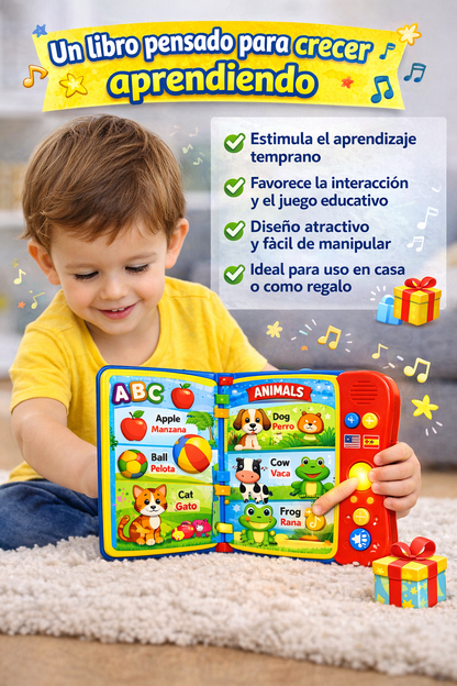LIBRO DIDACTICO INTERACTIVO BILINGUE INFANTIL